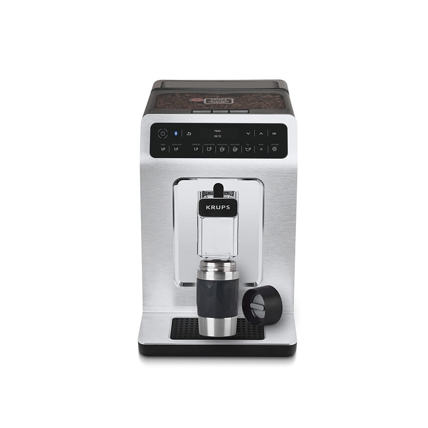 Tefal - Taza térmica 300 ml COMPACT MUG acero inoxidable/negro