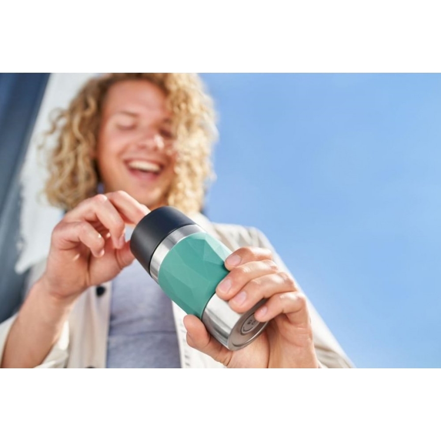 Tefal - Taza térmica 300 ml COMPACT MUG acero inoxidable/Verde