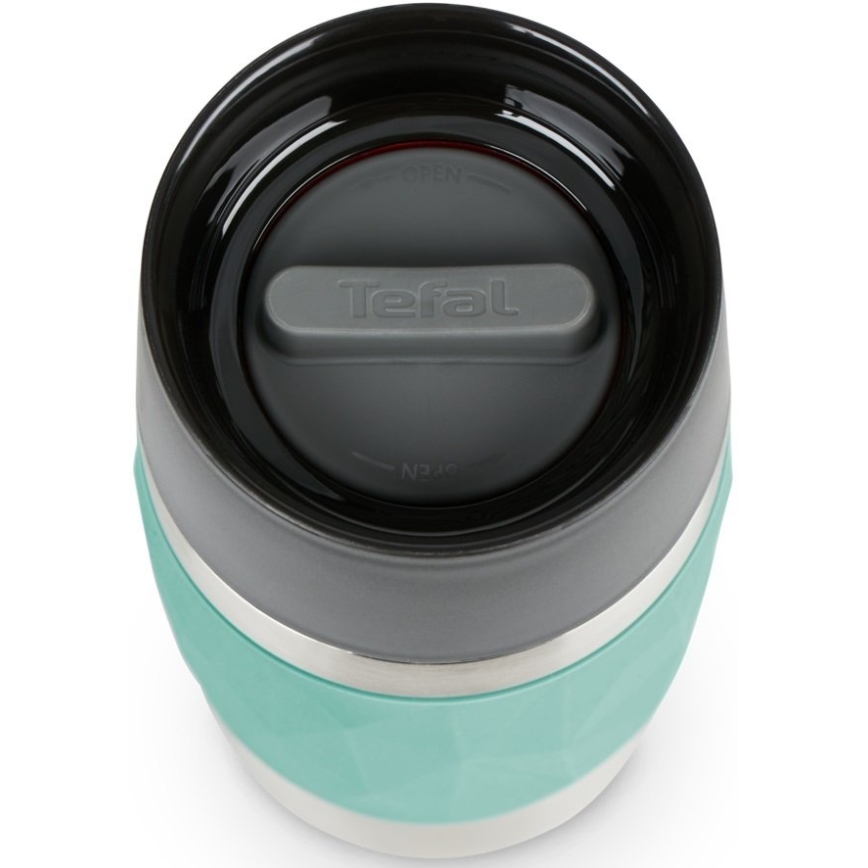 Tefal - Taza térmica 300 ml COMPACT MUG acero inoxidable/Verde