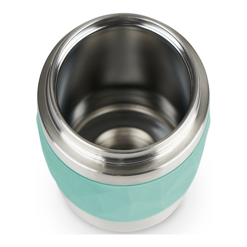 Tefal - Taza térmica 300 ml COMPACT MUG acero inoxidable/Verde