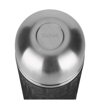 Tefal - Termo con una taza 1 l SENATOR acero inoxidable/negro