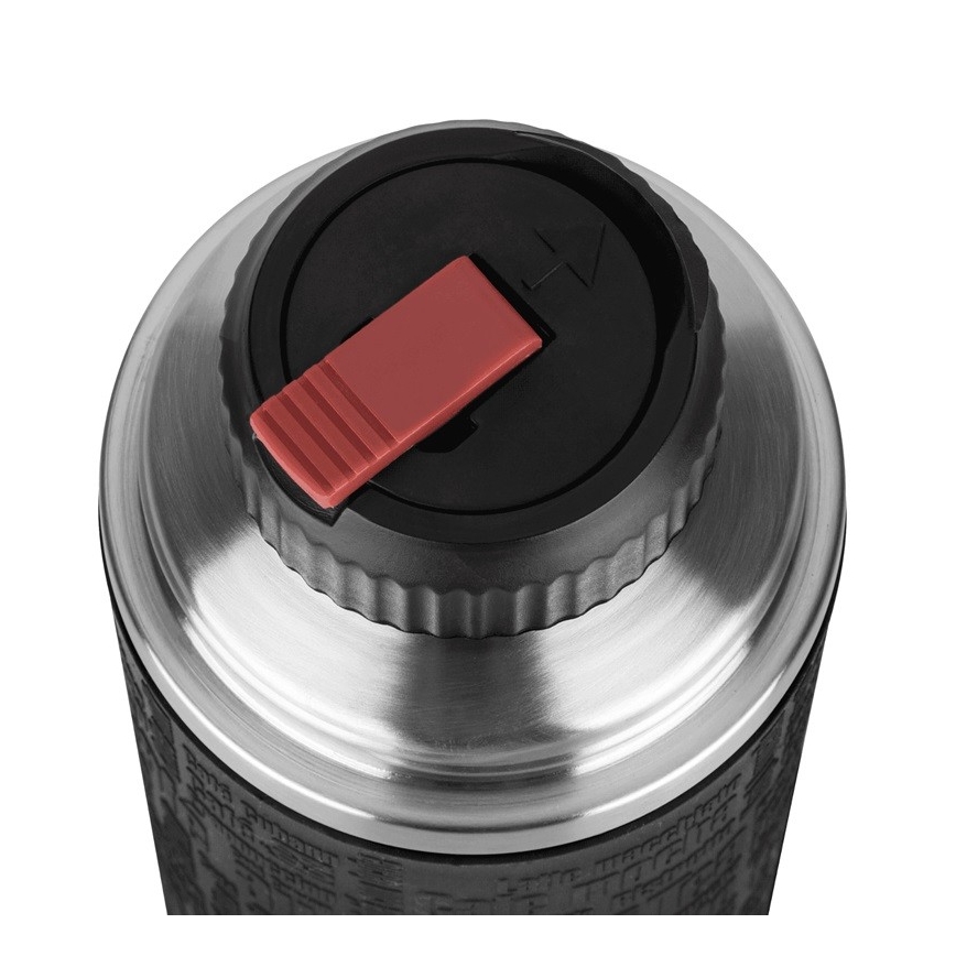 Tefal - Termo con una taza 1 l SENATOR acero inoxidable/negro
