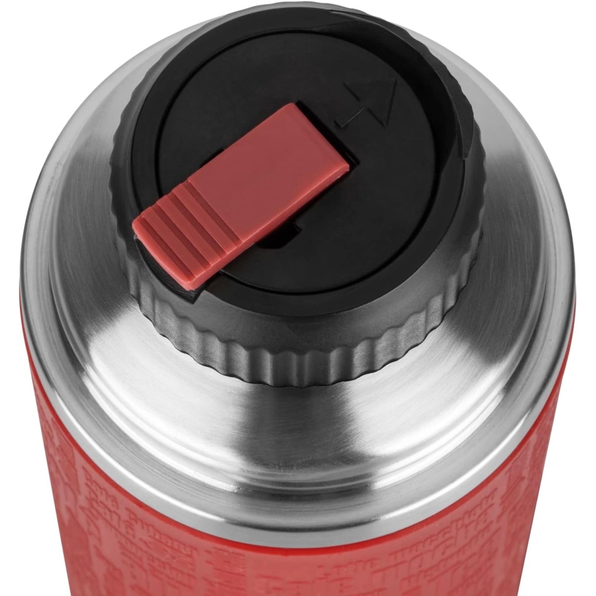 Tefal - Termo con una taza 1 l SENATOR acero inoxidable/rojo