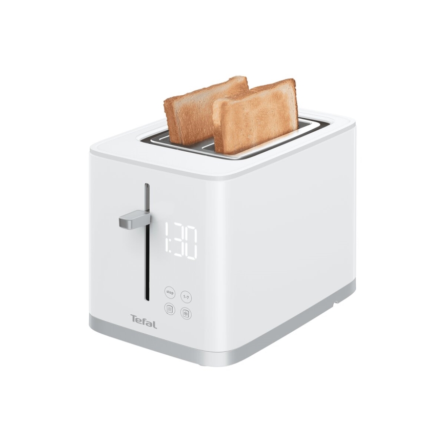 Tefal - Tostadora con dos agujeros SENSE 850W/230V blanco