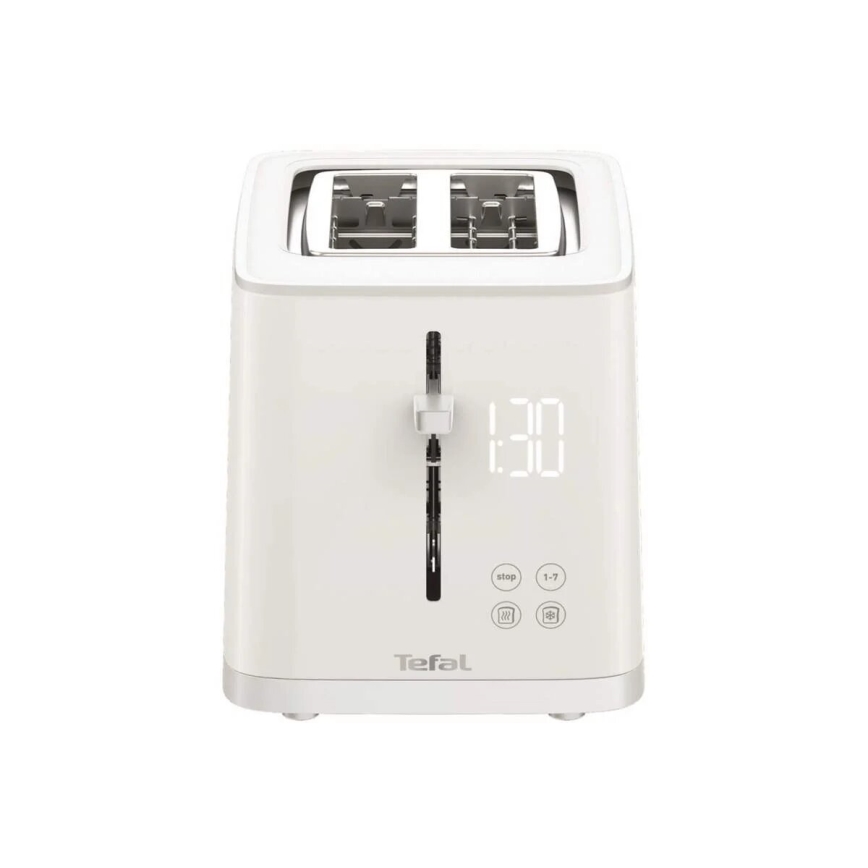 Tefal - Tostadora con dos agujeros SENSE 850W/230V blanco
