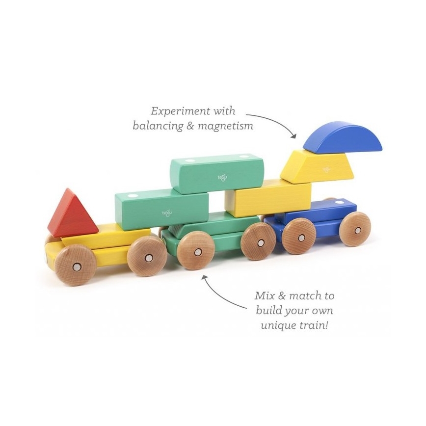 TEGU - Tren magnético arco iris Big Top