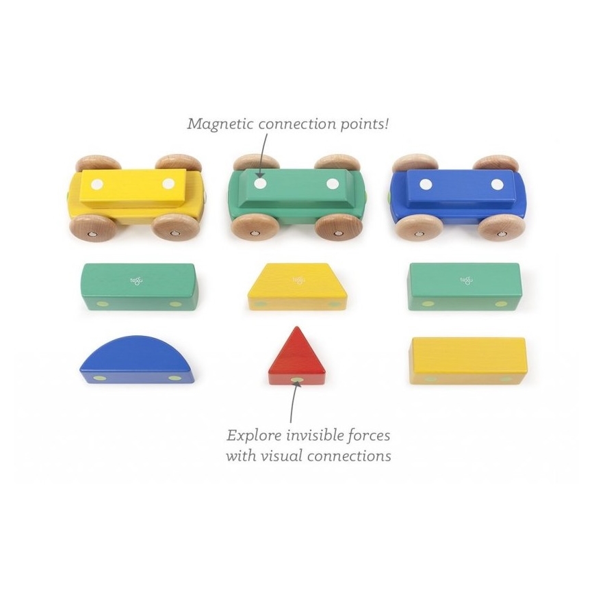 TEGU - Tren magnético arco iris Big Top