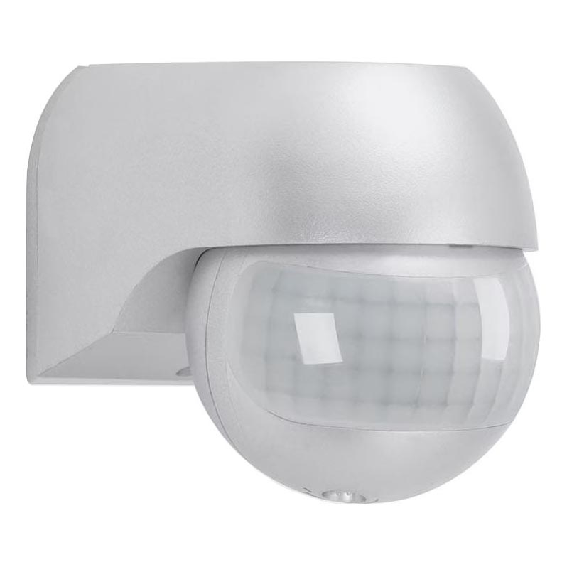 Telefunken 306404TF - Sensor de movimiento para exterior 180° IP44 plata