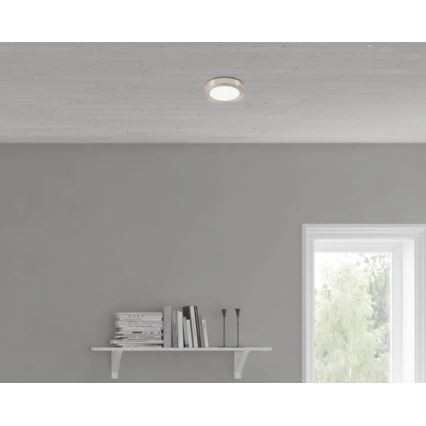 Telefunken 310902TF - Plafón LED RGBW regulable LED/12W/230V 2700-6500K Wi-Fi Tuya