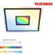 Telefunken 319505TF - Plafón regulable RGBW LED/36W/230V 2700-6500K negro + control remoto