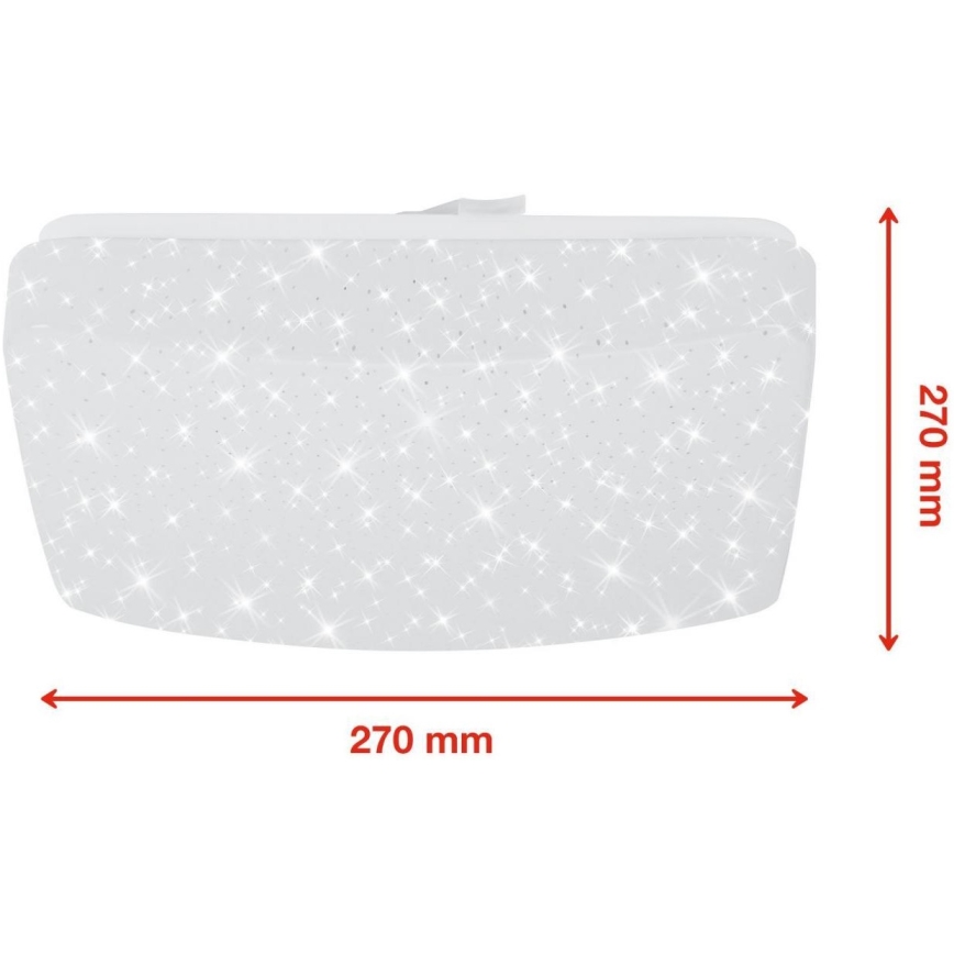 Telefunken 601906TF - Plafón LED con sensor LED/12W/230V 4000K