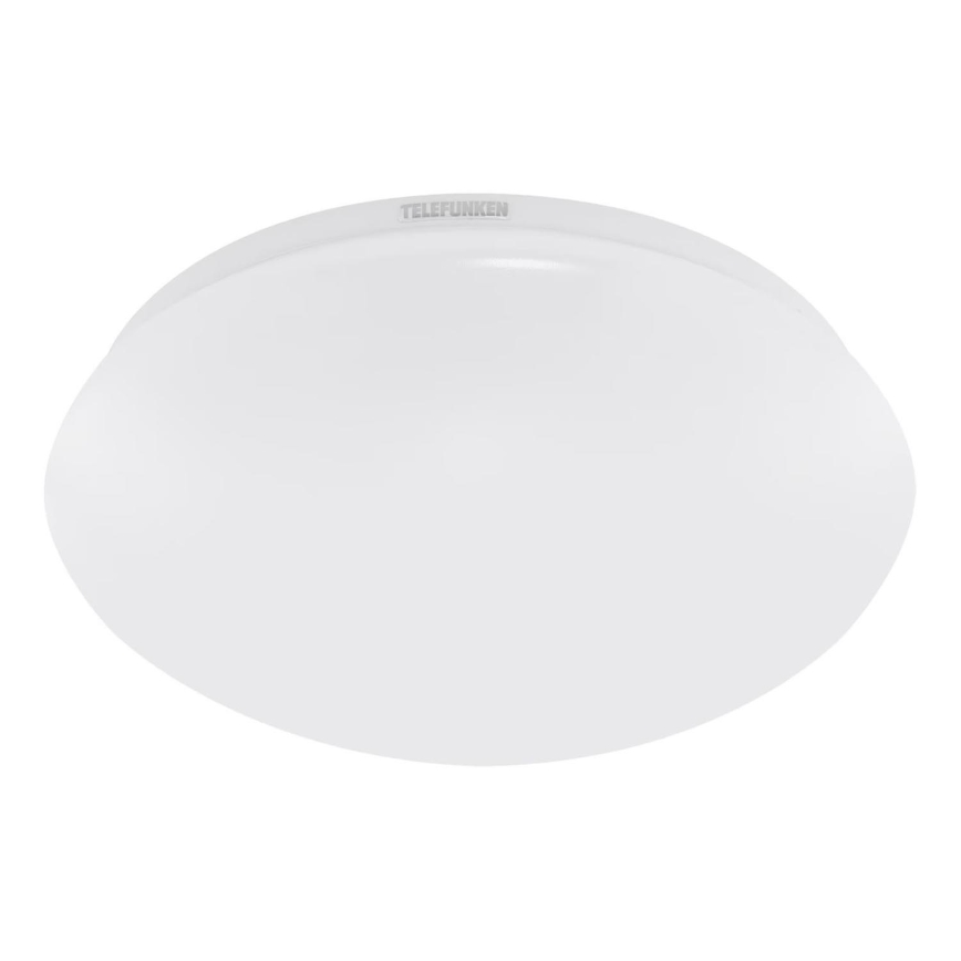 Telefunken 602006TF - Plafón LED de baño con sensor LED/15W/230V IP44 4000K