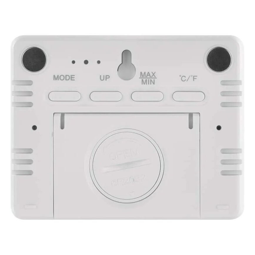 Termómetro con higrómetro inalámbrico 1xCR2032 blanco