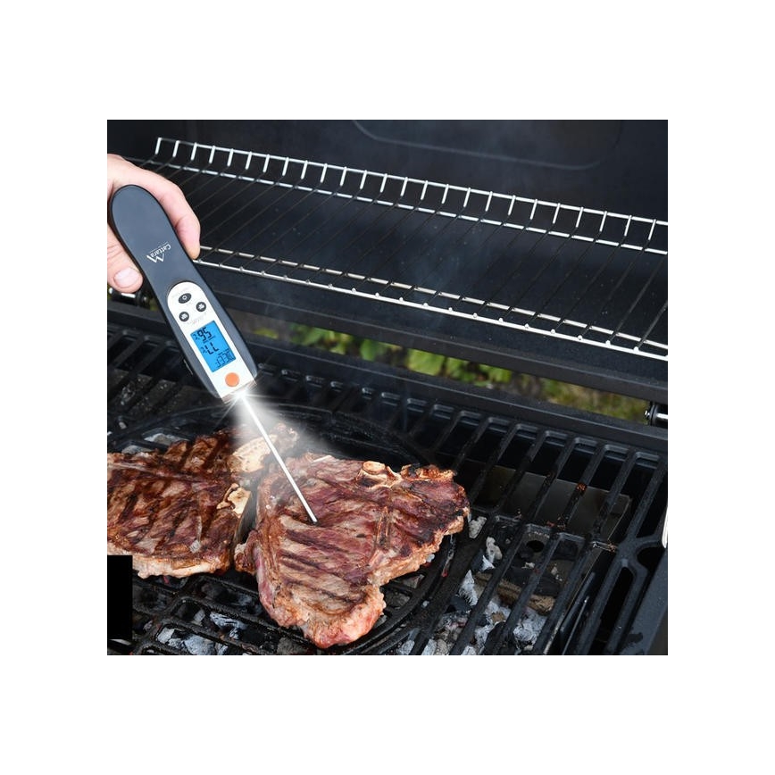 Termómetro digital para carne plegable 0-300°C 2xAAA