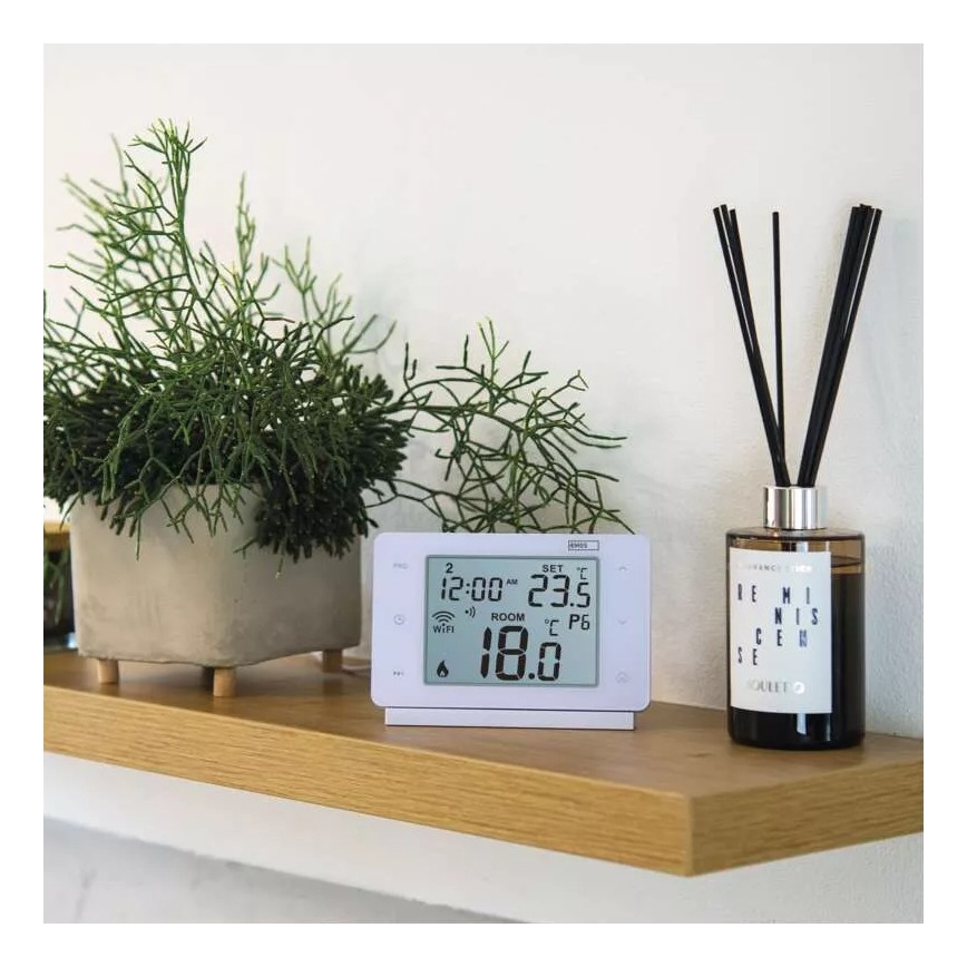 Termostato digital inalámbrico GoSmart 230V/16A Wi-FI Tuya