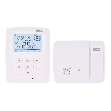Termostato programable 230V+2xAA