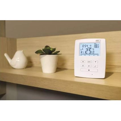 Termostato programable 230V+2xAA