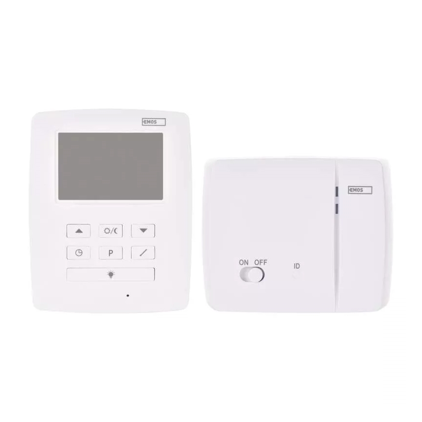 Termostato programable 230V+2xAA