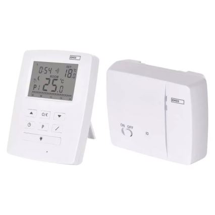 Termostato programable 230V+2xAA