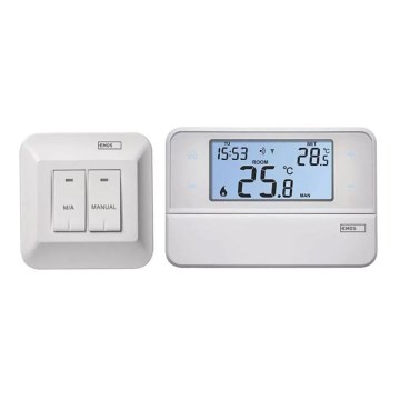 Termostato programable 230V + 2xAA