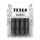 Tesla Batteries - 4 pz Batería alcalina AA BLACK+ 1,5V 2800 mAh