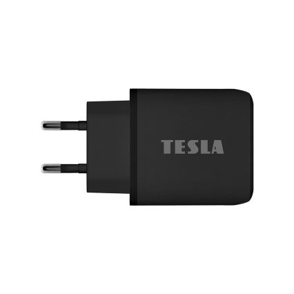 TESLA Electronics - Adaptador para cargador rápido Power Delivery 25W negro