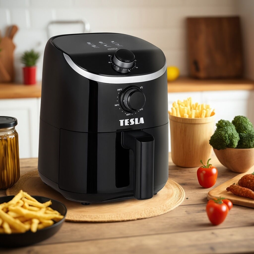 TESLA Electronics AirCook - Freidora de aire multifuncional 2 l 900W/230V
