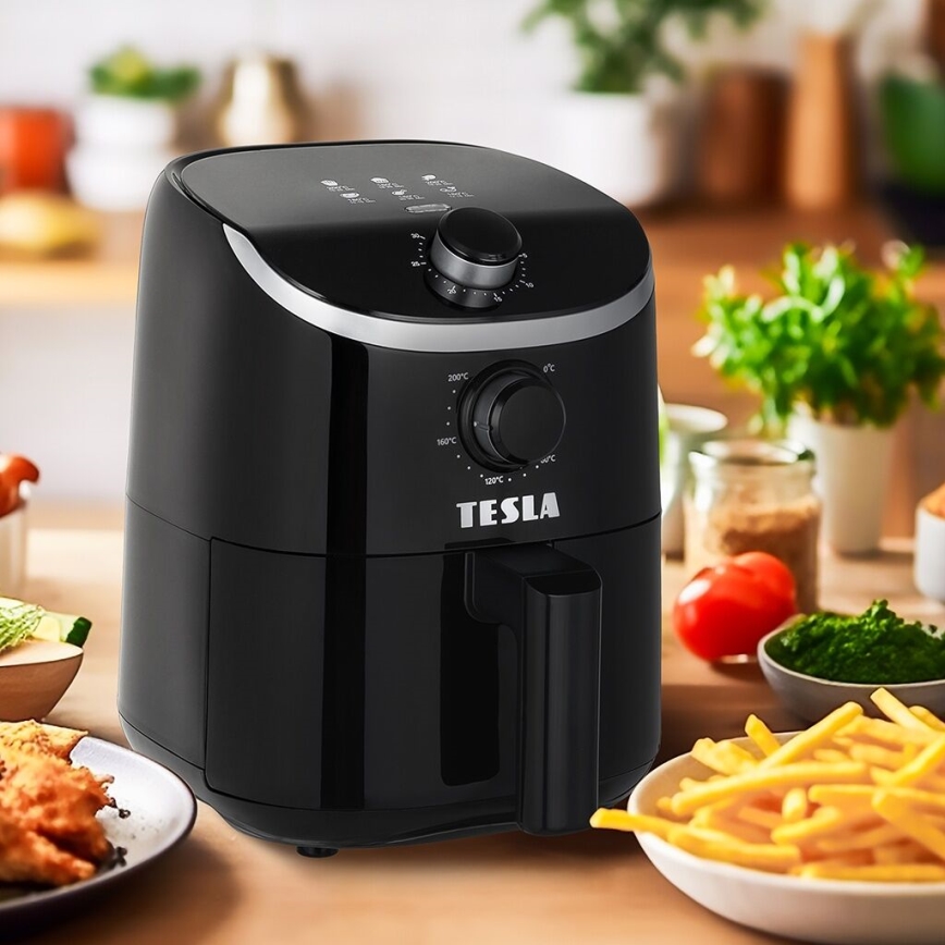 TESLA Electronics AirCook - Freidora de aire multifuncional 2 l 900W/230V