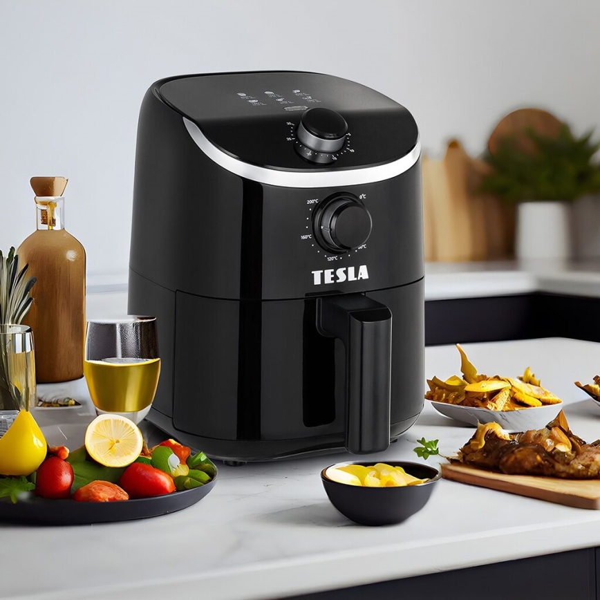TESLA Electronics AirCook - Freidora de aire multifuncional 2 l 900W/230V