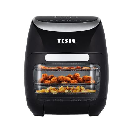 TESLA Electronics AirCook - Freidora digital multifunción de aire caliente 11 l 2000W/230V