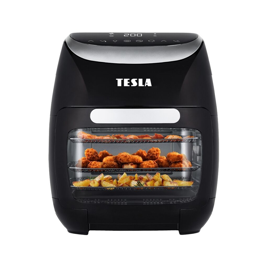 TESLA Electronics AirCook - Freidora digital multifunción de aire caliente 11 l 2000W/230V