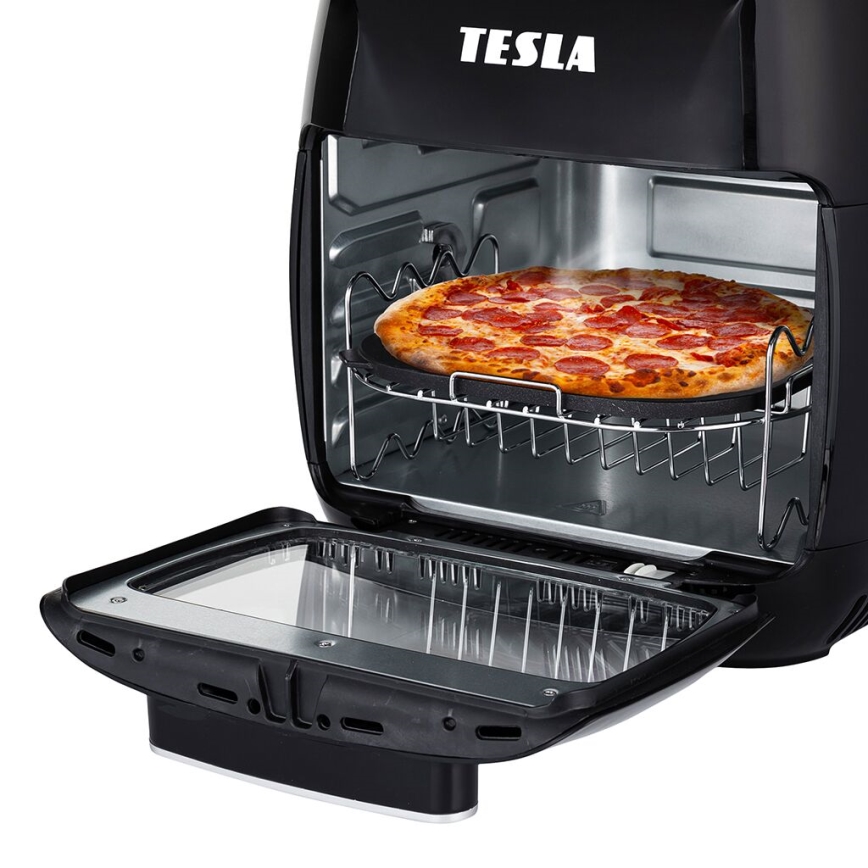 TESLA Electronics AirCook - Freidora digital multifunción de aire caliente 11 l 2000W/230V