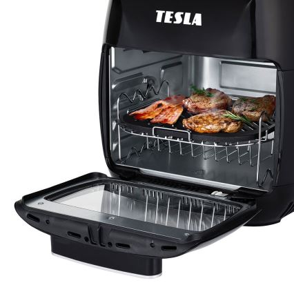 TESLA Electronics AirCook - Freidora digital multifunción de aire caliente 11 l 2000W/230V