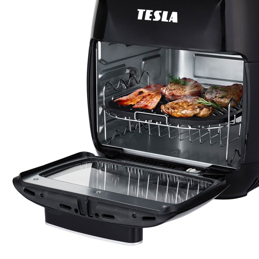 TESLA Electronics AirCook - Freidora digital multifunción de aire caliente 11 l 2000W/230V