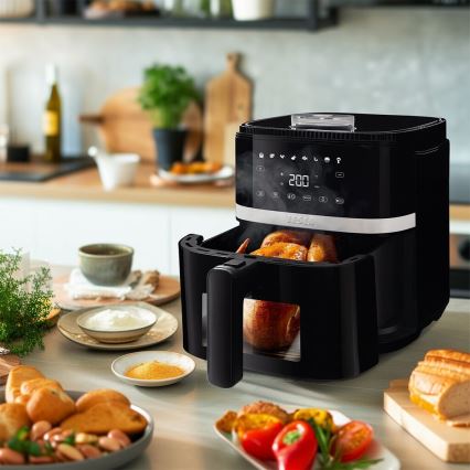 TESLA Electronics AirCook - Freidora digital multifunción de aire caliente 5 l 1500W/230V