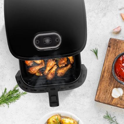 TESLA Electronics AirCook - Freidora digital multifunción de aire caliente 5 l 1500W/230V
