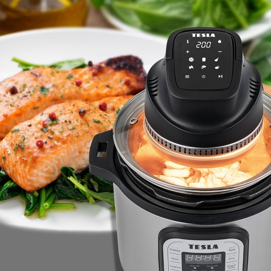 TESLA Electronics AirCook - Tapa multifunción para calefacción por aire caliente 1200W/230V