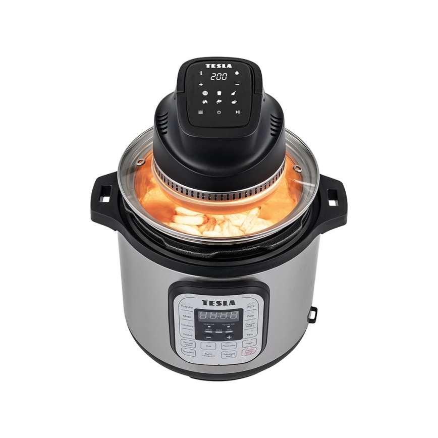TESLA Electronics AirCook - Tapa multifunción para calefacción por aire caliente 1200W/230V