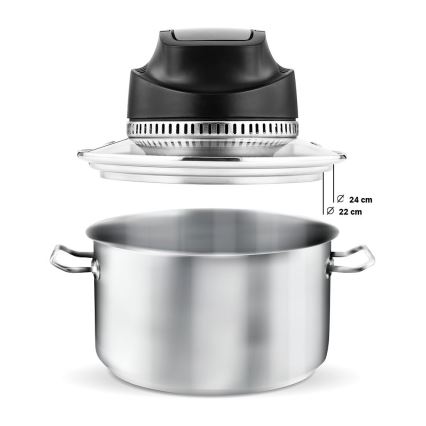 TESLA Electronics AirCook - Tapa multifunción para calefacción por aire caliente 1200W/230V