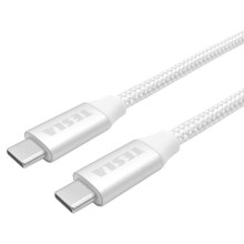 TESLA Electronics - Cable USB USB-C 3.2 connector Power Delivery 1m 100W blanco