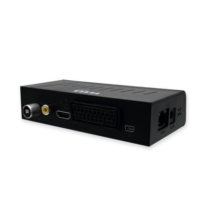 TESLA Electronics - DVB-T2 H.265 (HEVC) receptor HDMI-CEC 2xAAA + control remoto