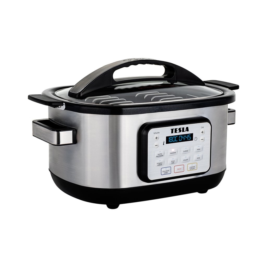 TESLA Electronics MultiCook - Olla eléctrica multifunción 6 l 10en1 1250W/230V