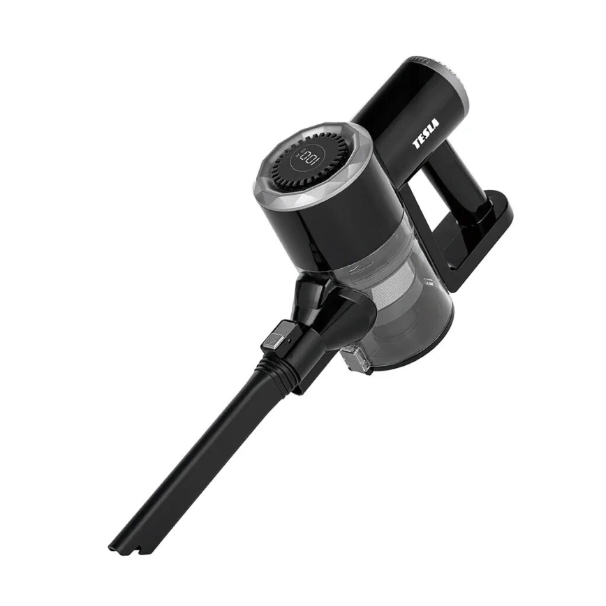 TESLA Electronics PureStar - Aspiradora escoba inalámbrica flexible 2en1 150W/2200 mAh negro