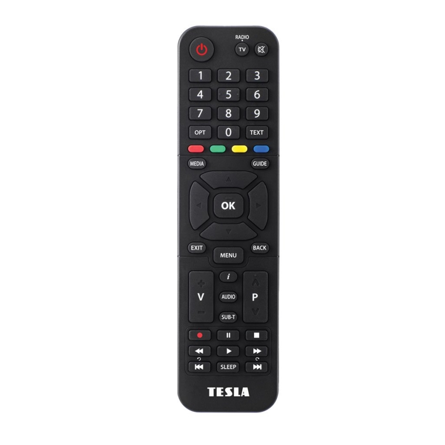 TESLA Electronics - Receptor DVB-T2 H.265 (HEVC) 12V + mando a distancia