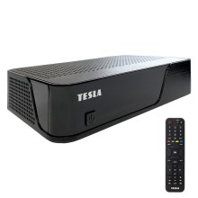 TESLA Electronics - Receptor DVB-T2 H.265 (HEVC) con HbbTV 12V + mando a distancia