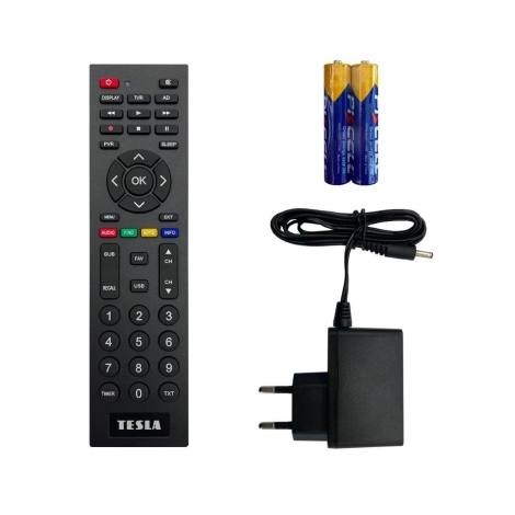 TESLA Electronics - Receptor DVB-T2 H.265 (HEVC), HDMI-CEC + mando