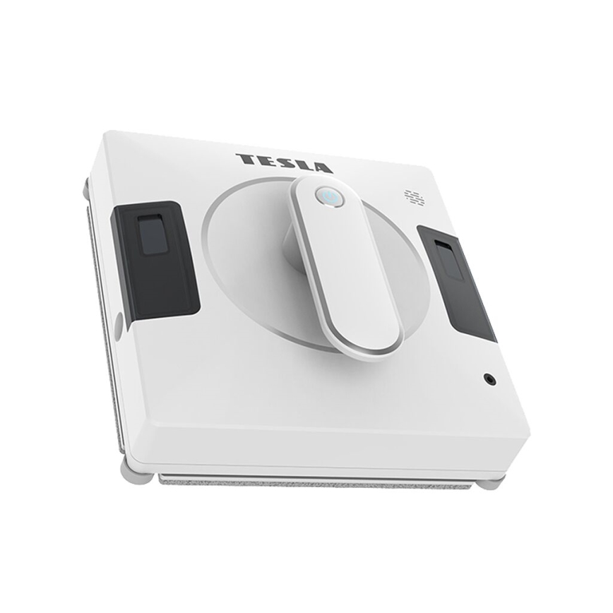 TESLA Electronics RoboStar - Limpiacristales inteligente con doble pulverizador de agua 72W/230V/500 mAh Wi-Fi + control remoto