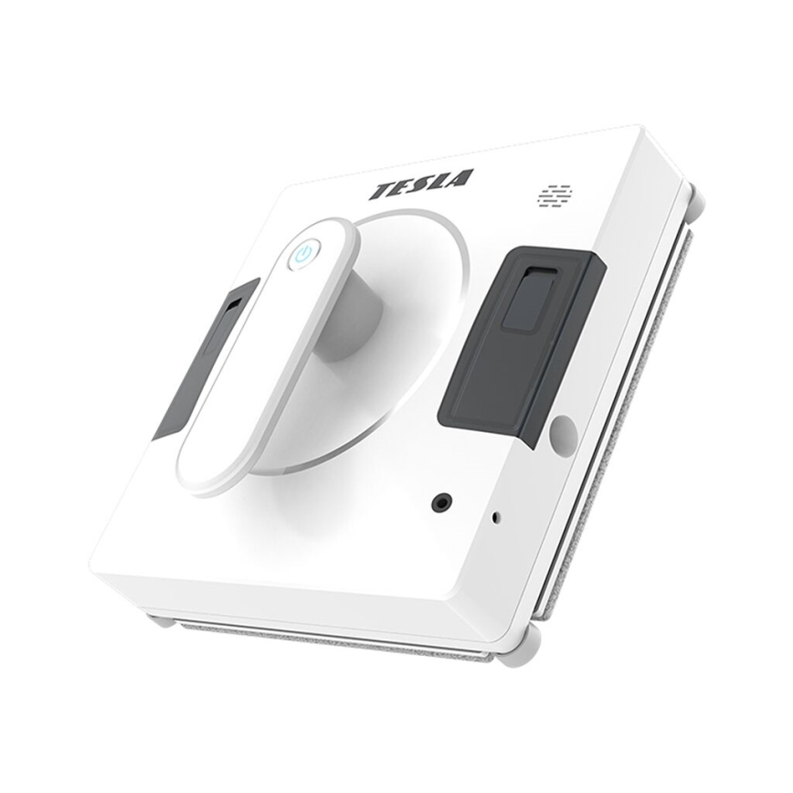 TESLA Electronics RoboStar - Limpiacristales inteligente con doble pulverizador de agua 72W/230V/500 mAh Wi-Fi + control remoto
