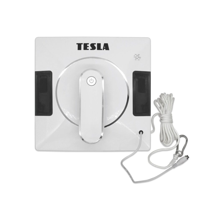 TESLA Electronics RoboStar - Limpiacristales inteligente con doble pulverizador de agua 72W/230V/500 mAh Wi-Fi + control remoto
