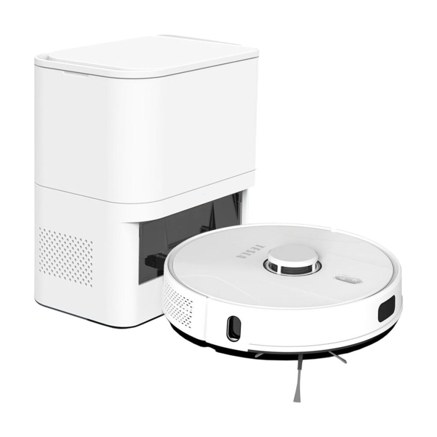 TESLA Electronics RoboStar - Robot aspirador inteligente 2en1 2600 mAh Wi-Fi blanco